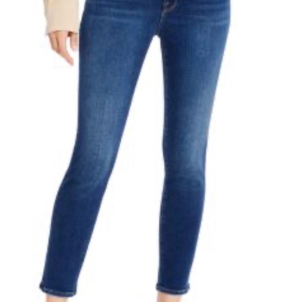 Frame Denim Women's Deep Blue Skinny Jeans
